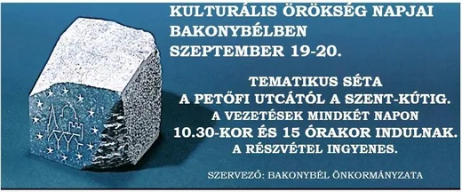 'Kulturális örökség napjai' cikk borítóképe