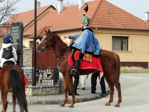 'Március.15 - i ünneplés Sólyon' cikk borítóképe