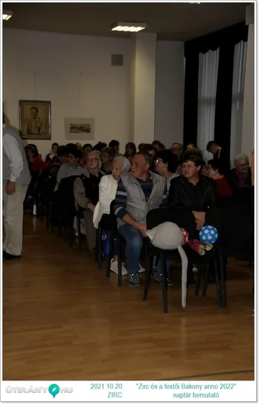 Zirc és a festői Bakony anno 2022 naptár bemutatója