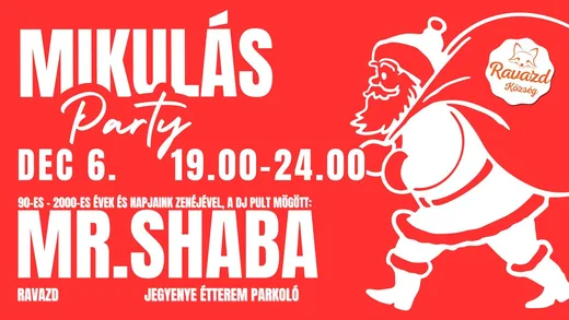 'Mikulás Party Ravazdon' cikk borítóképe