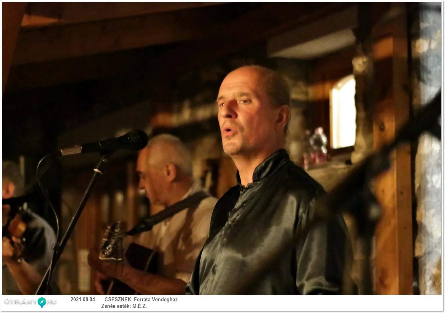M.É.Z. zenekar és Sápi borkostoló estje