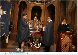 Díjkiosztó, szentelés, avatás, felvonulás