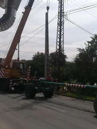 Villanyoszlop csere borítóképe