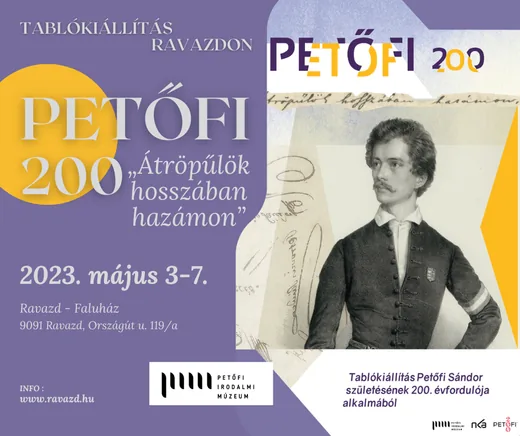 'Petőfi 200 Tablókiállítás' cikk borítóképe