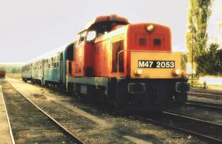 Különvonat a vasútvonal újraindításáért borítóképe