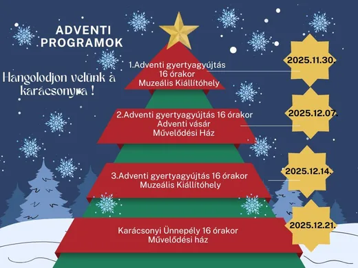'Adventi programok Hajmáskéren' cikk borítóképe
