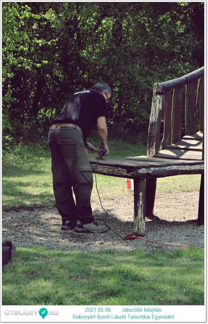 Játszótér felújítás 2021 / Fotók: Útirány.hu