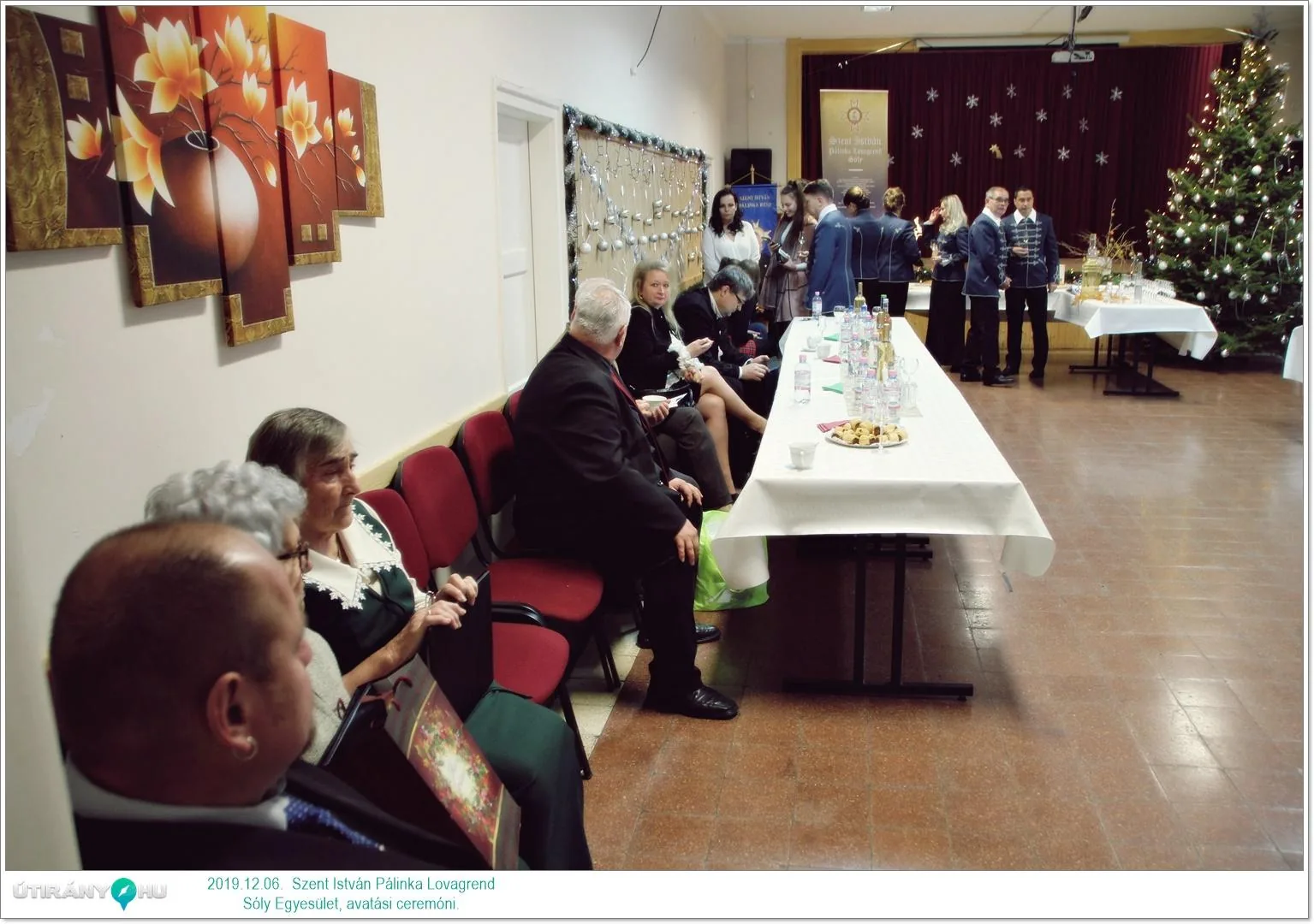 Szent István Pálinka Lovagrend alakuló és avatási ceremónia