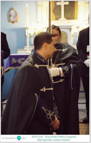 Szent István Pálinka Lovagrend alakuló és avatási ceremónia