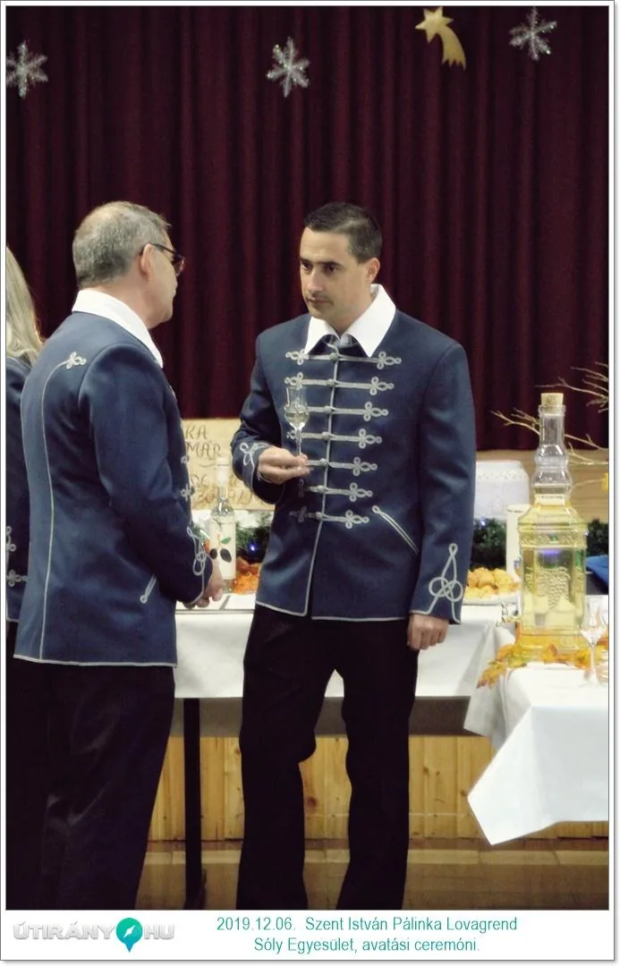 Szent István Pálinka Lovagrend alakuló és avatási ceremónia