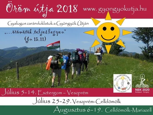 'Zarándoklat érinti településünket!' cikk borítóképe