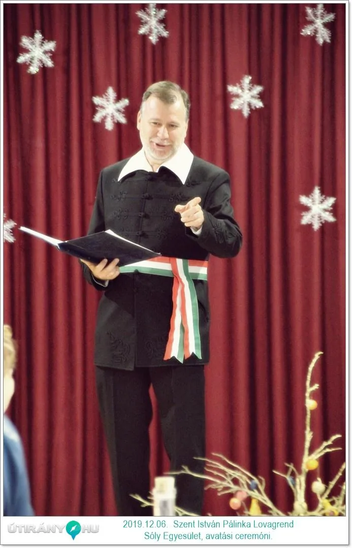 Szent István Pálinka Lovagrend alakuló és avatási ceremónia