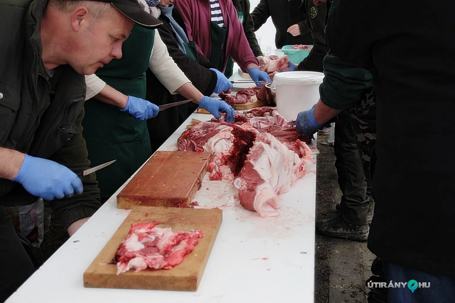 2018 Hagyományőrző disznóvágás. Fotók: Útirány.hu
