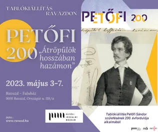 Petőfi 200 Tablókiállítás borítóképe
