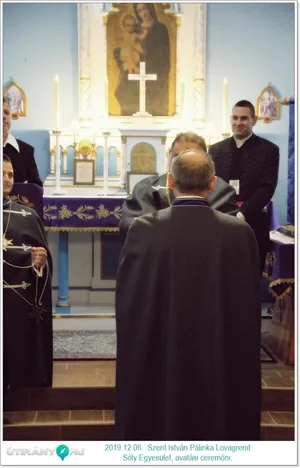 Szent István Pálinka Lovagrend alakuló és avatási ceremónia