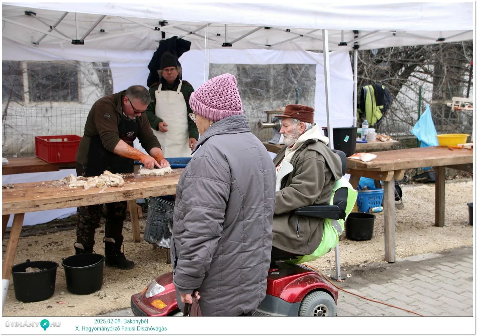 X. Bakonybéli Hagyományőrző Falusi Disznóvágás