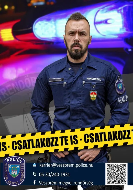 'Legyél Te is rendőr! Februárban indul a képzés!' cikk borítóképe