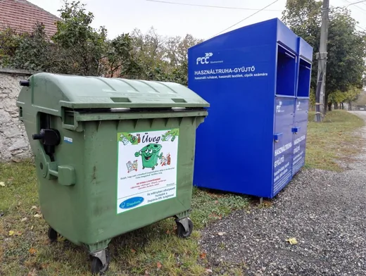 'Szelektív üveghulladék gyűjtő' cikk borítóképe