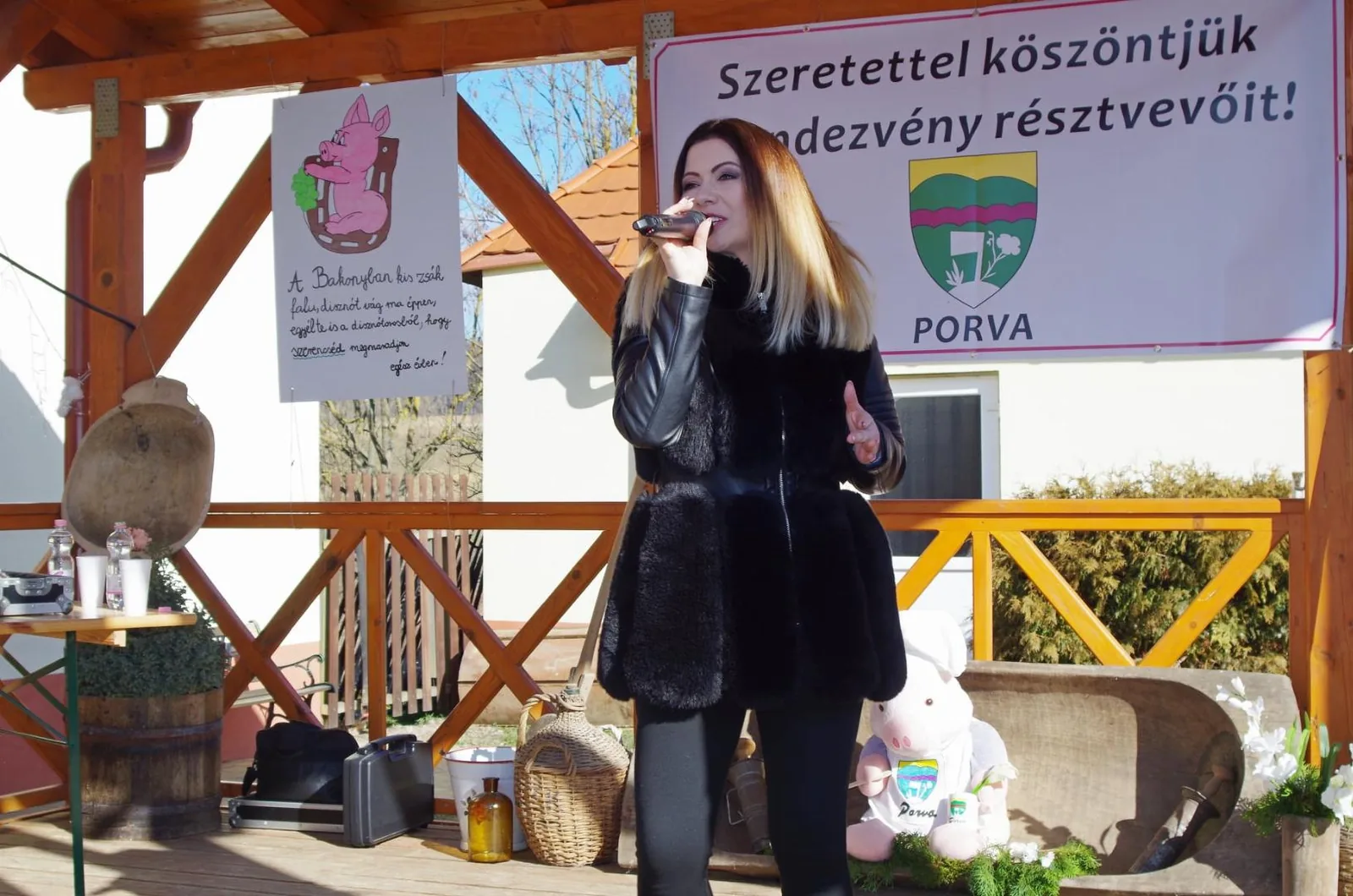 l. Porvai farsangi disznóvágás, Fotók: Sipőcz Pál /Sipi/