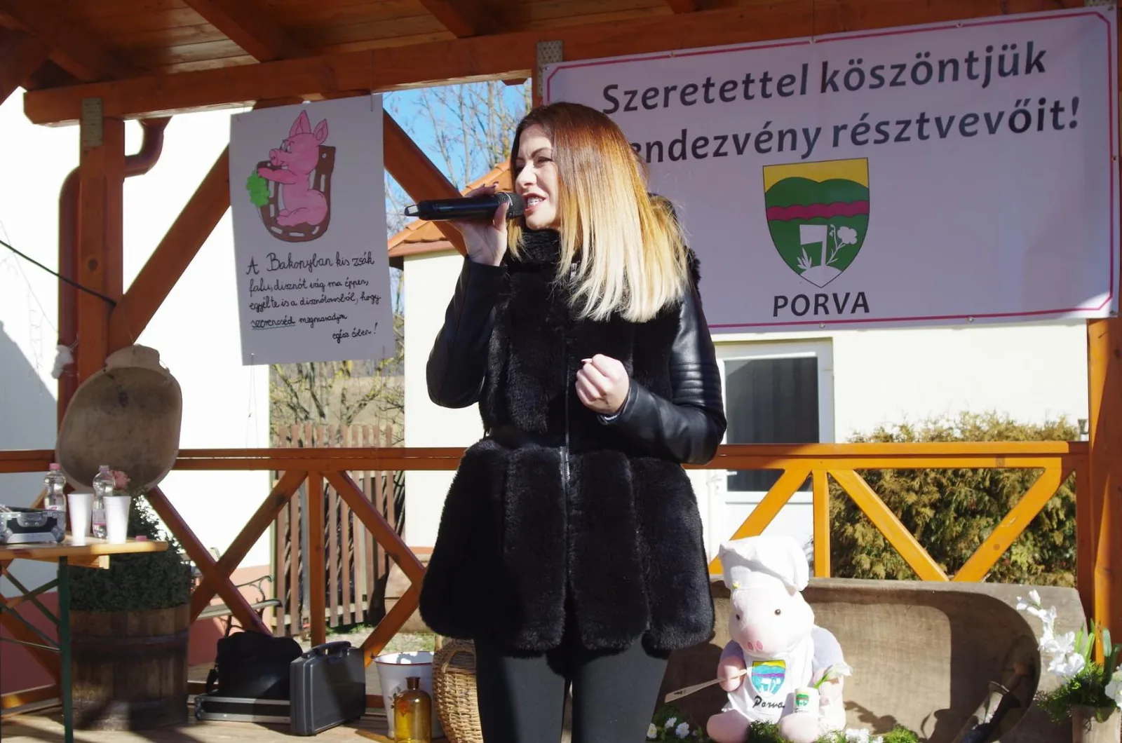 l. Porvai farsangi disznóvágás, Fotók: Sipőcz Pál /Sipi/