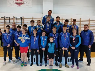 18 érmet szereztek a Centrum SE birkózói az év első szumó versenyén borítóképe