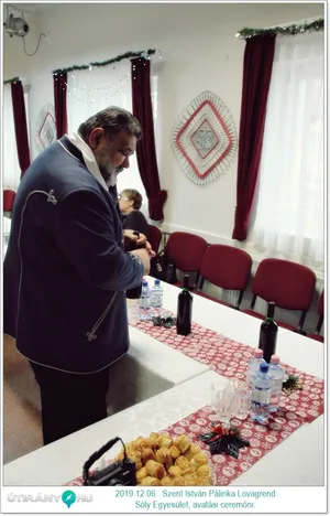 Szent István Pálinka Lovagrend alakuló és avatási ceremónia