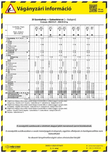 Székesfehérvár - Várpalota