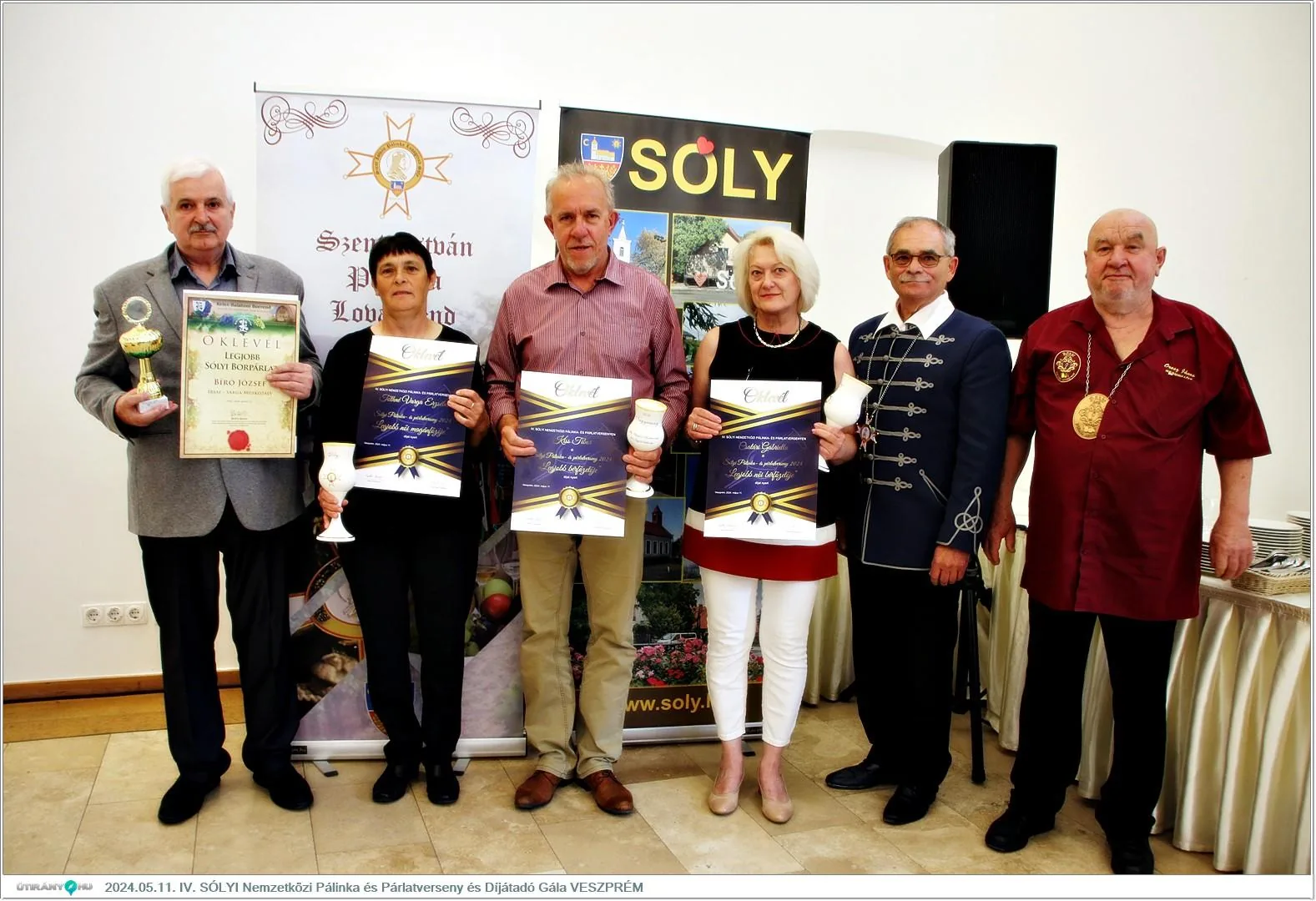 Díjátadó gála. Fotók: Útirány.hu