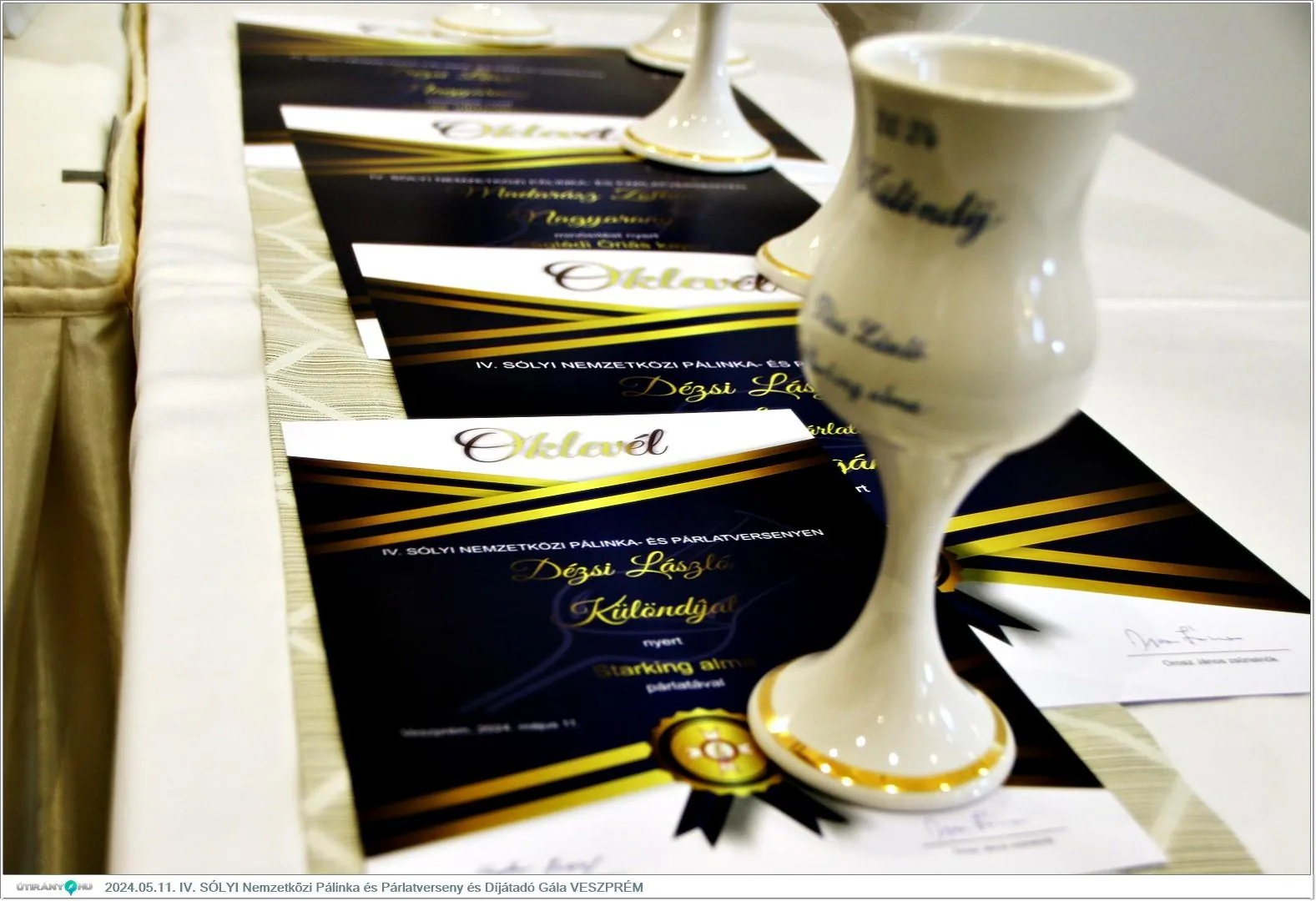 Díjátadó gála. Fotók: Útirány.hu