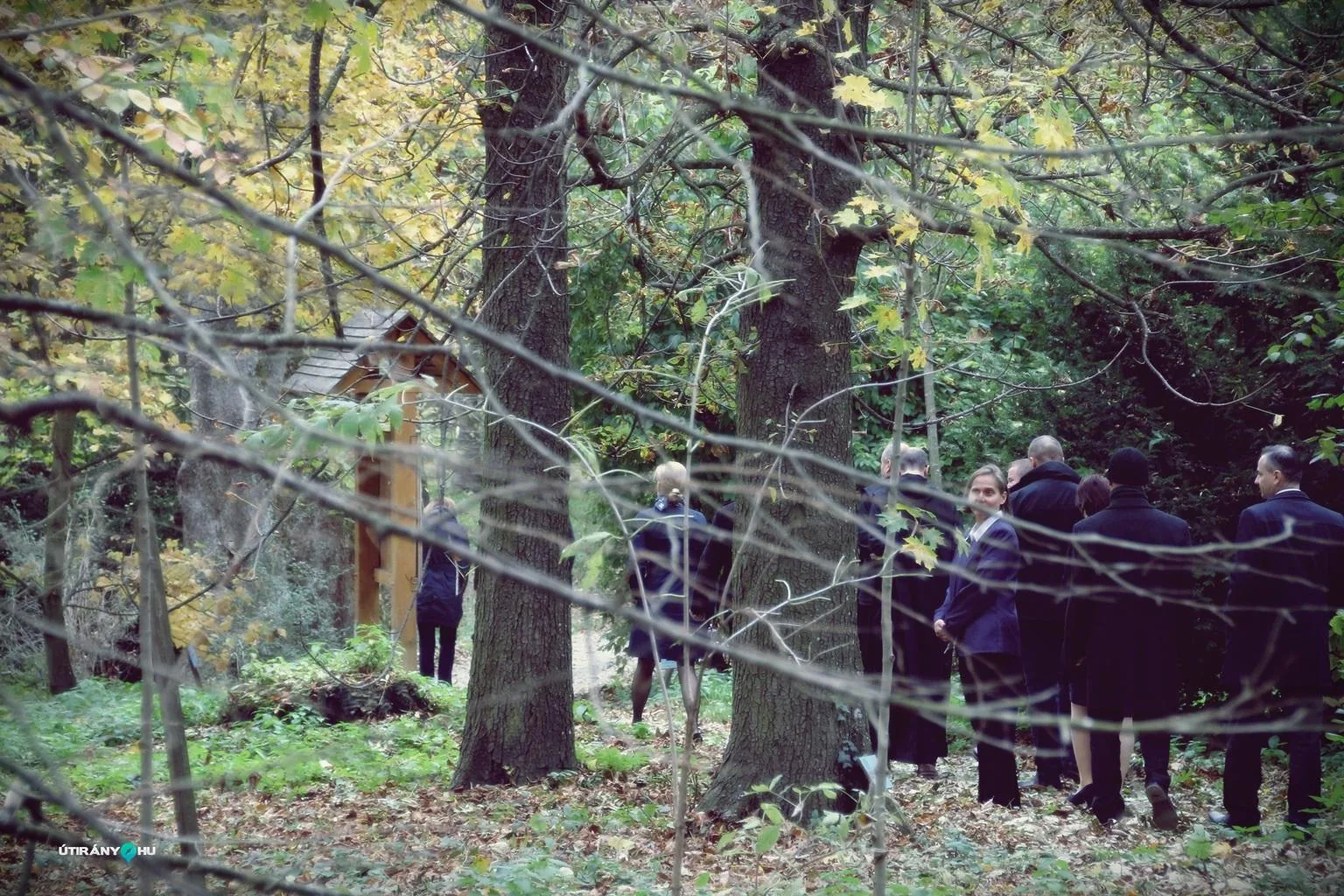 Szentmise után körséta az arborétumban. Fotók: Útirány.hu