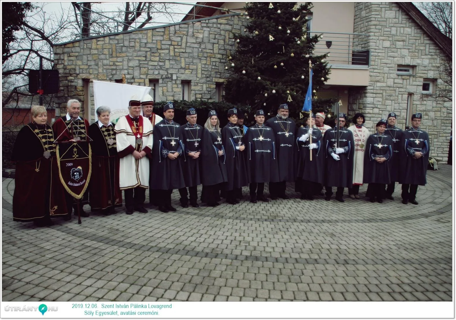 Szent István Pálinka Lovagrend alakuló és avatási ceremónia