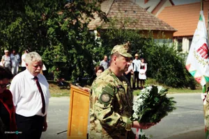 I és II Világháborús Emlékmű átadás. Fotók: Útirány.hu