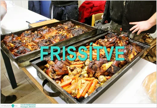 'Falusi disznóvágás' cikk borítóképe