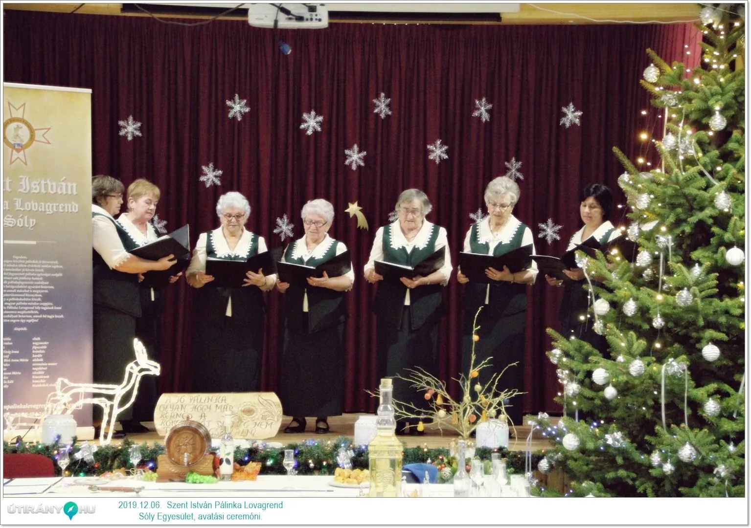 Szent István Pálinka Lovagrend alakuló és avatási ceremónia