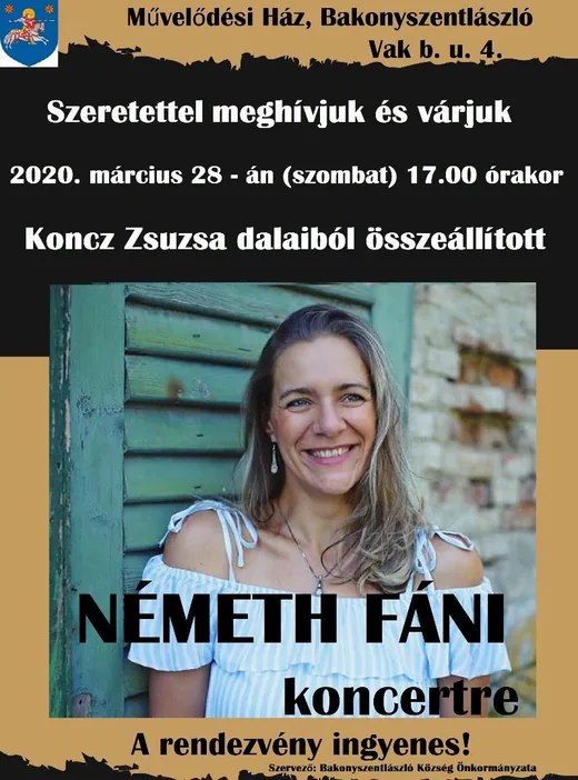 'VÁLTOZÁS! NÉMETH FÁNI koncert' cikk borítóképe