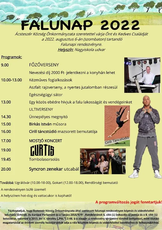 'Ácsteszér Falunap 2022' cikk borítóképe