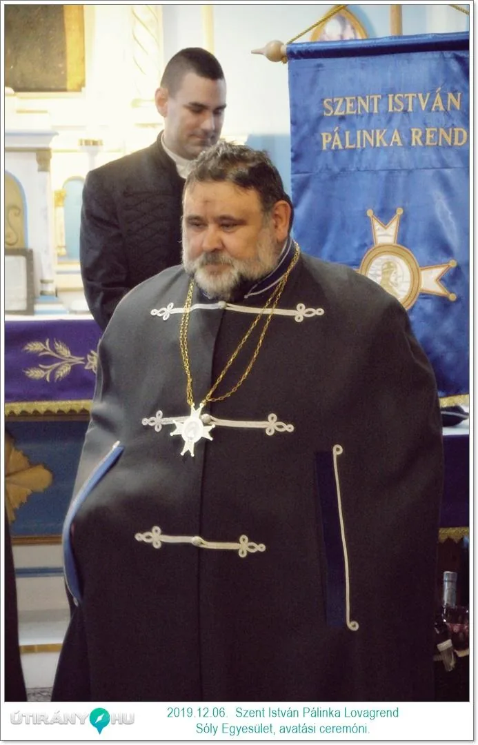 Szent István Pálinka Lovagrend alakuló és avatási ceremónia