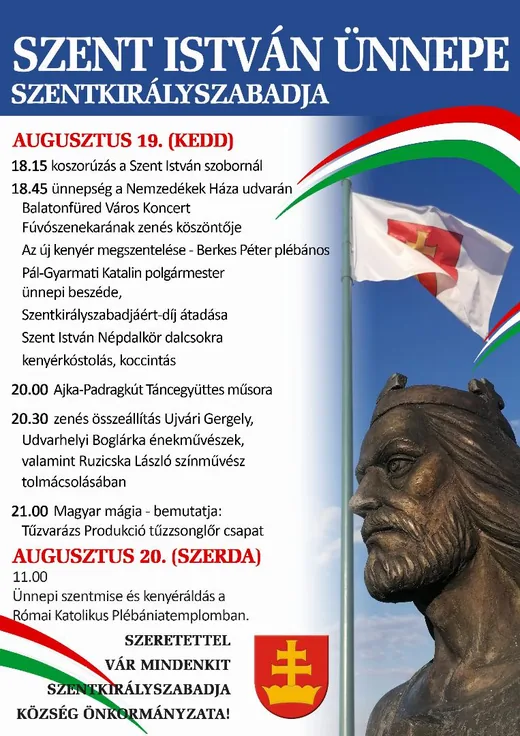 'SZENT ISTVÁN ÜNNEPE' cikk borítóképe