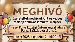 Faluvacsora borítóképe