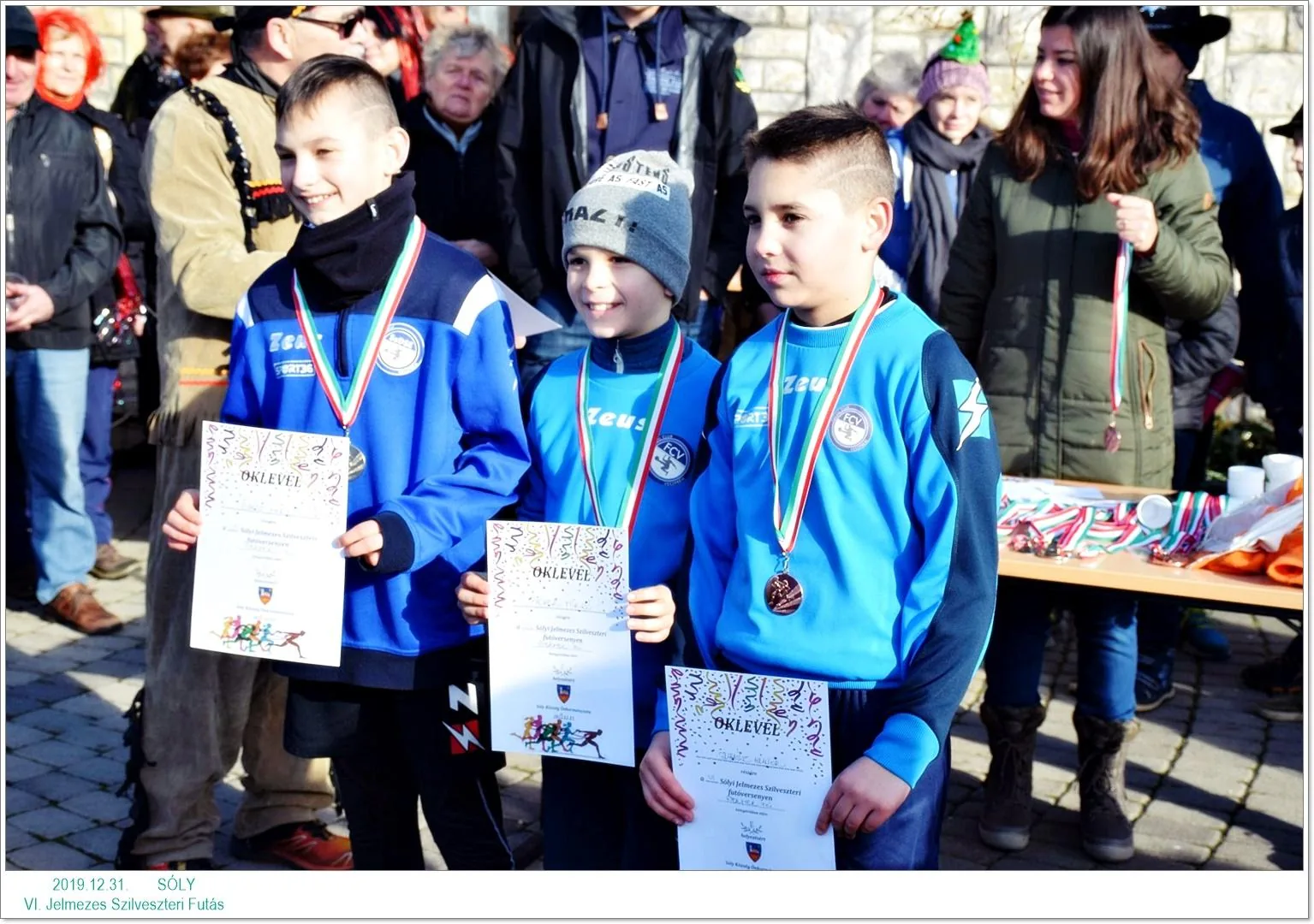 VI. Szilveszteri jelmezes futás. Fotók: Önkormányzat