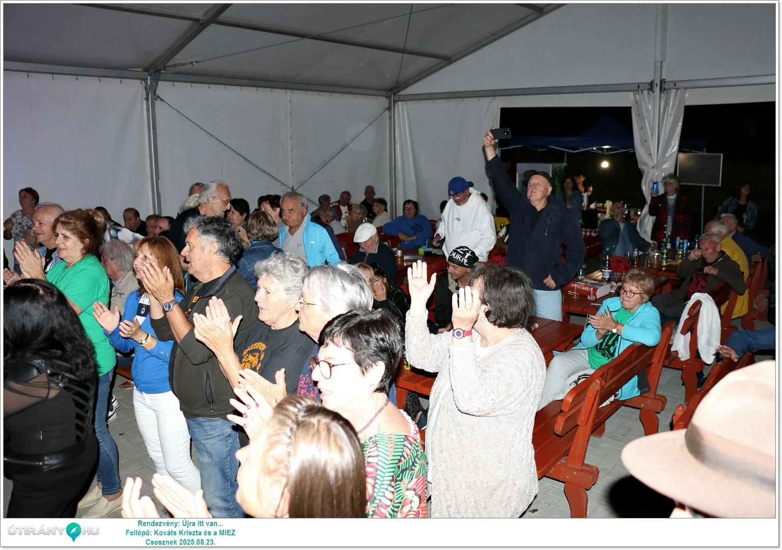 Képek: Útirány Fellépő: Kováts Kriszta és a MIEZ