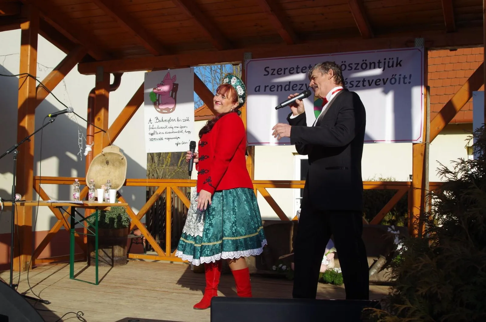 l. Porvai farsangi disznóvágás, Fotók: Sipőcz Pál /Sipi/