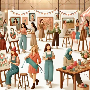 Nők a kreativitás világában borítóképe