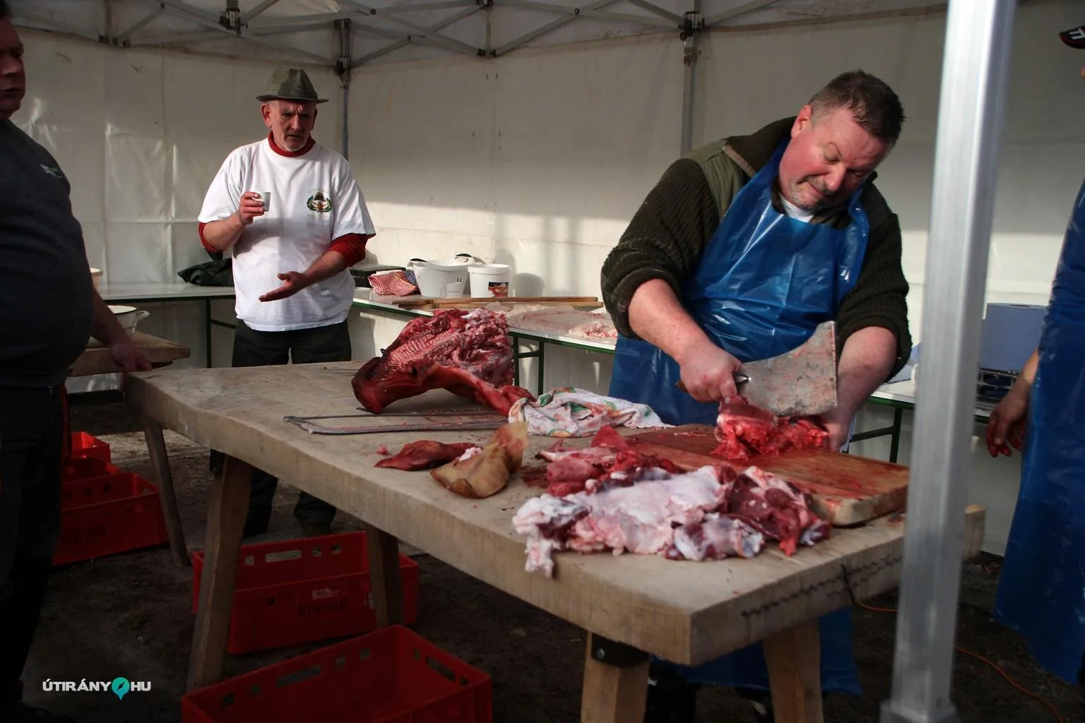 6. Falusi disznóvágás / Fotók: Útirány.hu