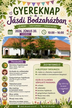Gyereknap a Jásdi Bodzaházban borítóképe