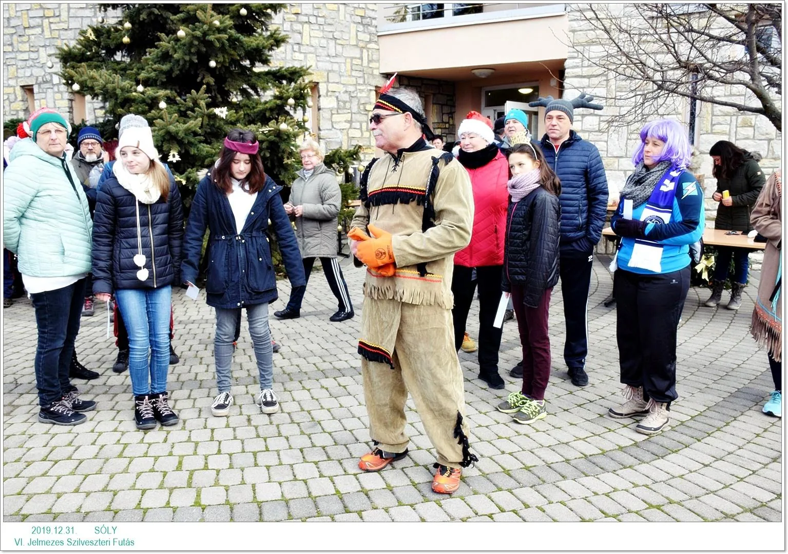 VI. Szilveszteri jelmezes futás. Fotók: Önkormányzat