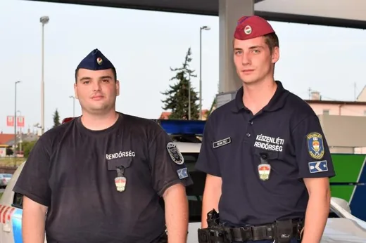 'Életet mentettek a veszprémi rendőrök' cikk borítóképe