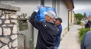 Illegális szemétlerakás felszámolása Pápán borítóképe