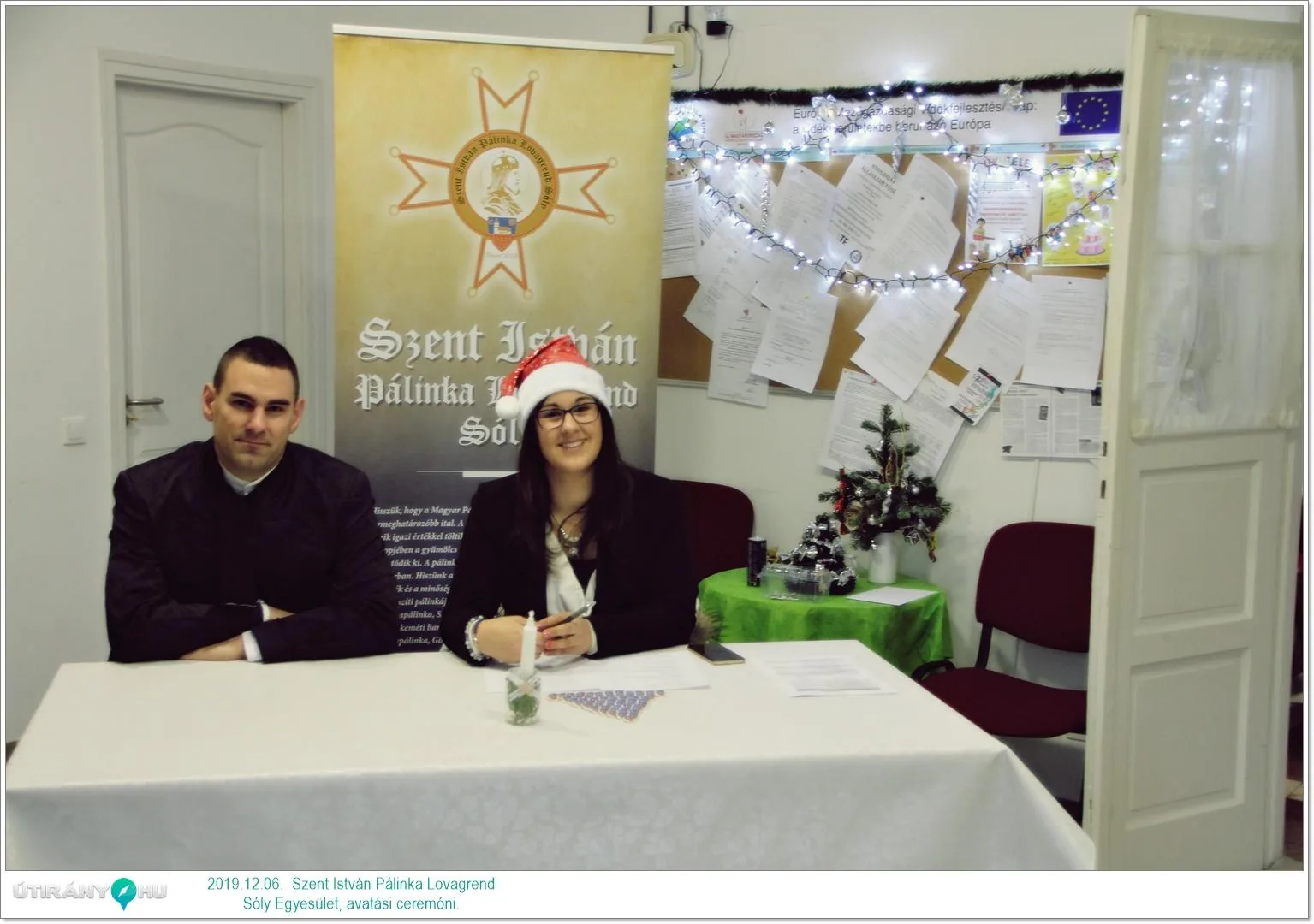 Szent István Pálinka Lovagrend alakuló és avatási ceremónia