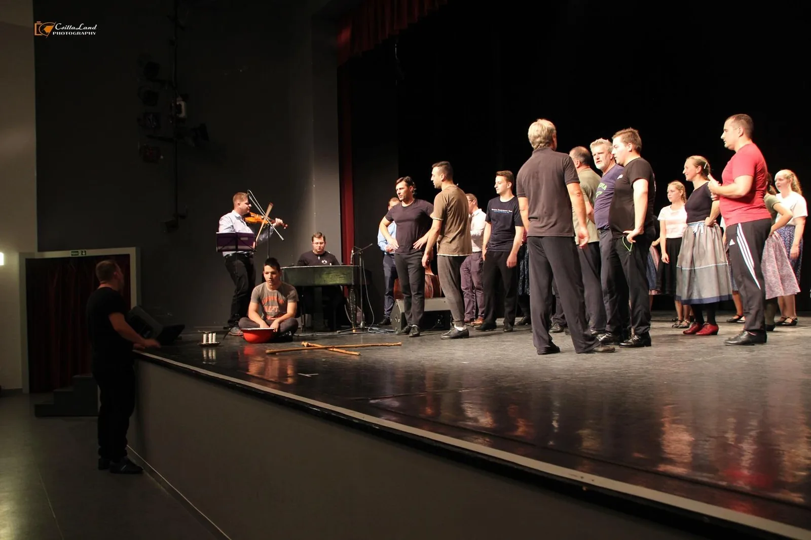 Képek a próbáról / Fotók: Sárfi Csilla